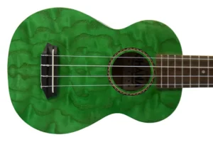 Ohana SK-15W-GN Green Willow Soprano Ukulele