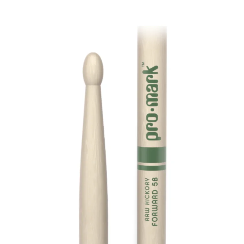 Promark TXR5BW Par de Baquetas Forward 5B RAW HYCKORY MADERA