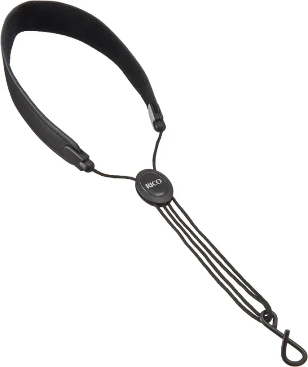 Rico SJA14 Correa de cuero para Saxo Soprano/Alto