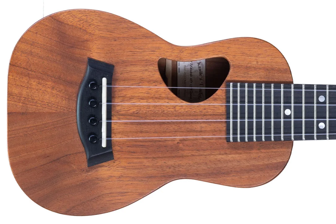Kanile’a D-1 Natural Hawaiian Koa Soprano Ukulele