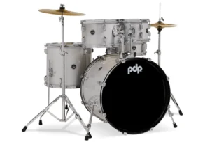 PDP PDCE2215KTDW Center Stage Diamond White Sparkle 5 piezas