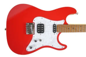 Flight Pathfinder RD Red Solid Body Electric Baritone Ukulele