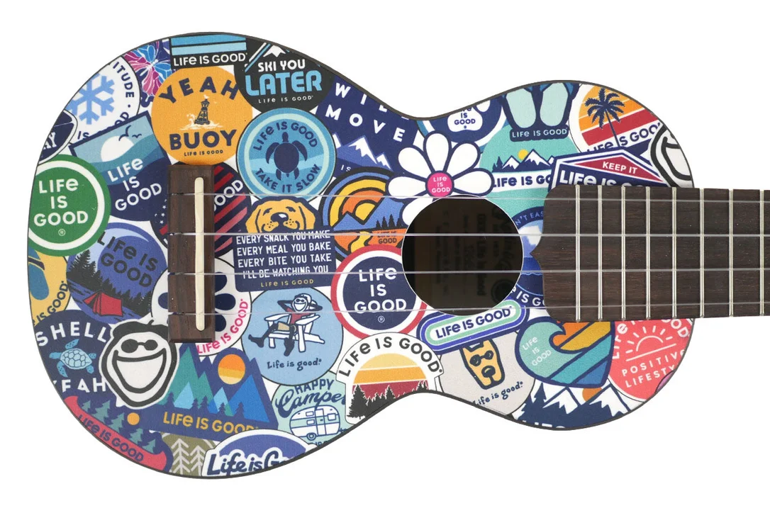 Martin 0XK Life Is Good HPL Soprano Ukulele