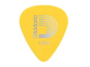D’addario 1DYL3-100 Par de Puas Planet Waves amarillo 0.70mm