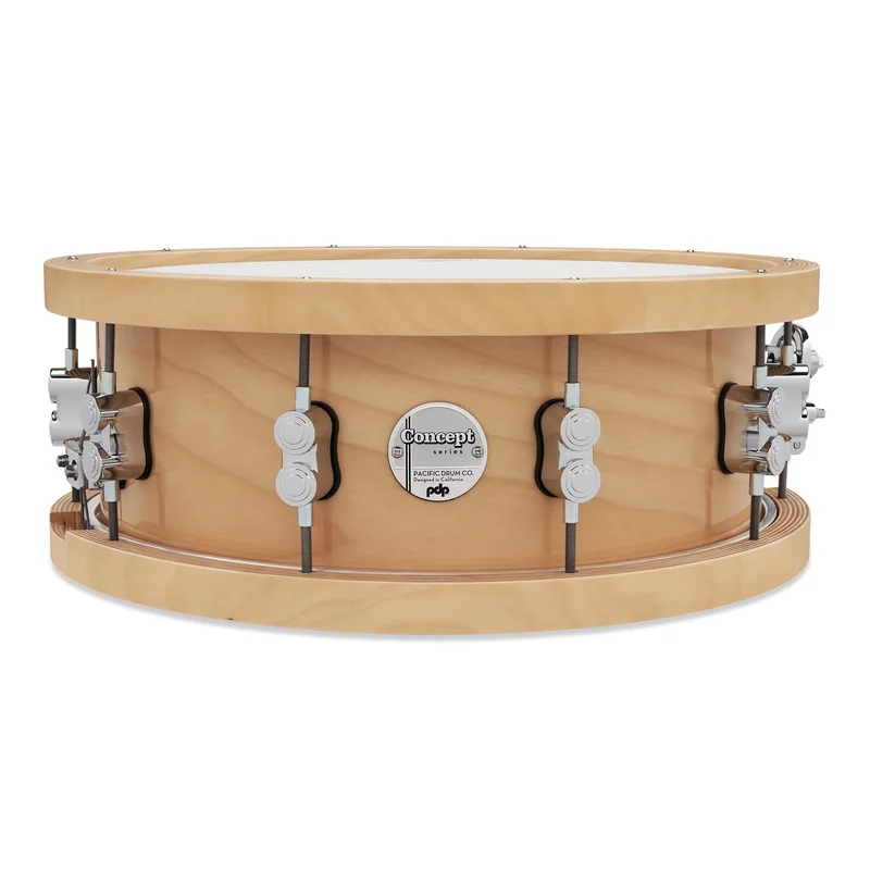 PDP PDSN5514NAWH Concept Series Wood Hoop Maple Tarola 5.5X14