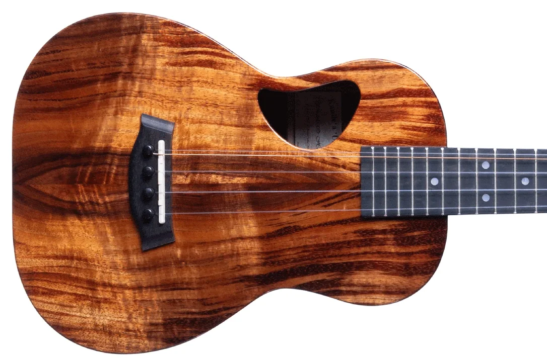 Kanile’a D-1 Deluxe Hawaiian Koa 5-String Tenor Ukulele