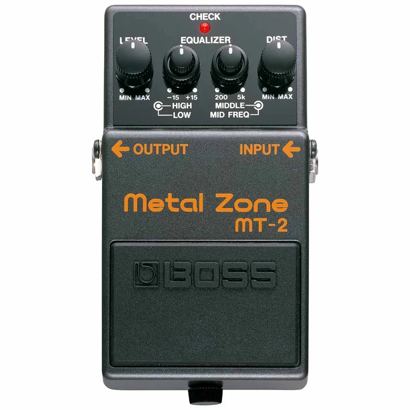 Pedal de Efecto Distortion Metal Zone MT-2 BOSS MT2