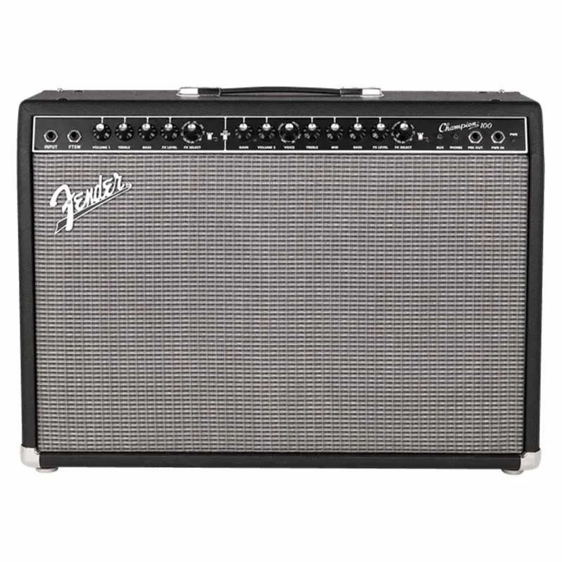 Combo Champion 100 Black and Silver 100W 2x12in FENDER 2330400000