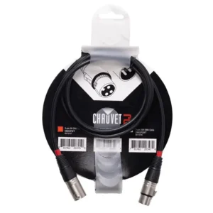 Cable de 3 Puntos CHAUVET-DJ DMX3P5FT de 1.5m