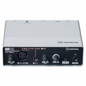 Interfaz de audio USB 2×2 con 1x D-PRE y soporte 192 kHz STEINBERG UR12