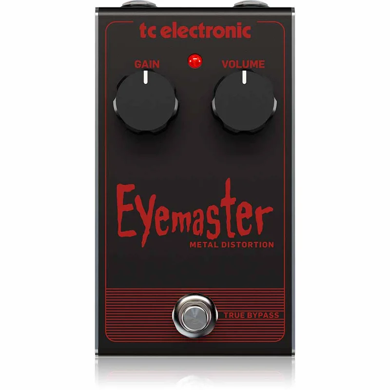 Pedal Efectos Eyemaster Metal Distortion TCELECTRONIC EYEMASTER