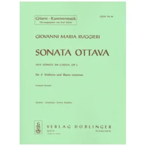 Ruggieri, G. M.: Sonata ottava G-Dur Op. 3