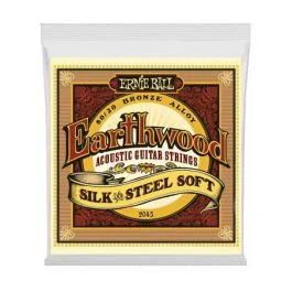 Ernie Ball 2045 earthwood silk e steel 80/20 bronze soft 11-52