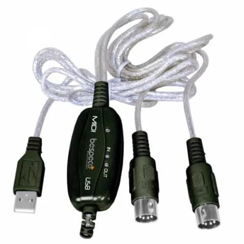 BESPECO BMUSB100 INTERFACCIA MIDI-USB MT 1 BM-USB-100