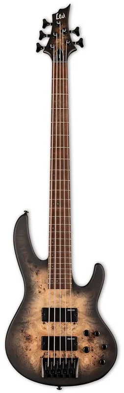 LTD D-5 – Black Natural Burst Satin