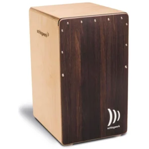 SCHLAGWERK CP408 ST – 2inOne Snare Cajon Dark Oak – Soft Touch