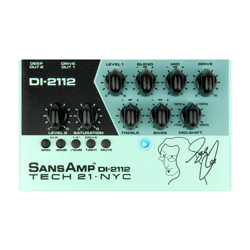 TECH21 Geddy Lee Signature SansAmp GED-2112 – preamplificatore per basso