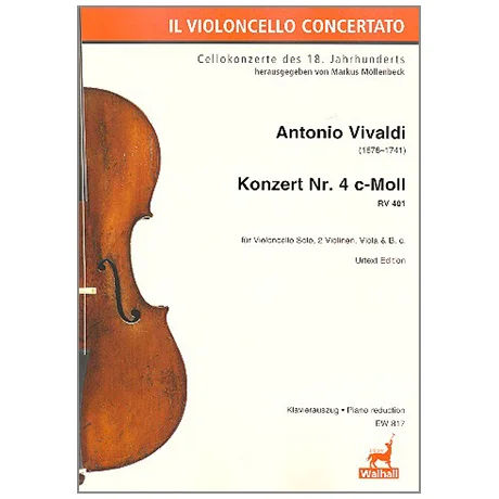 Vivaldi, A.: Violoncellokonzert Nr. 4 c-Moll RV 401