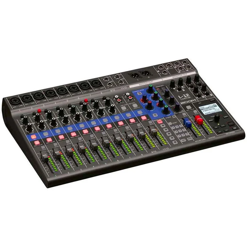 ZOOM L12 – Mixer digitale 12 canali, recorder e interfaccia audio