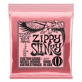 Ernie Ball 2217 nickel wound zippy slinky 7-36