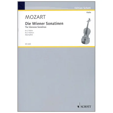 Mozart, W. A.: Die Wiener Sonatinen