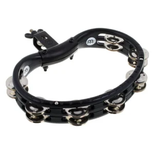 Meinl tmt2-bk traditional tamburello con sonagli e aggancio in abs