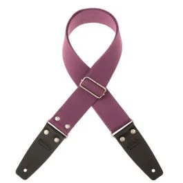 Magrabo’ Tracolla chitarra Stripe SC Entry prugna terminali neri fibbia argento 5cm | Cavalli Musica