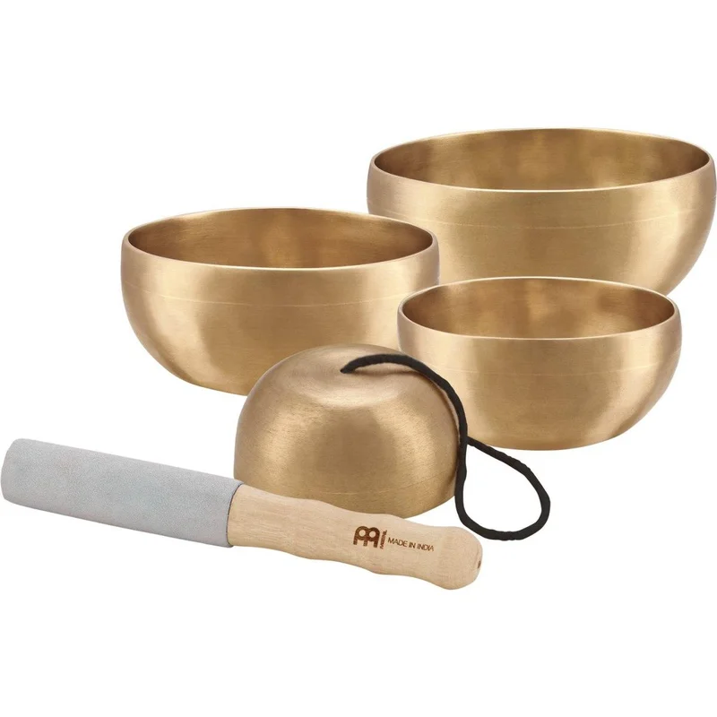 Sonic energy sb-u-1750 set campane tibetane universale da 4 pezzi 250/400/500/600 g