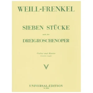 Weill, K.: 7 Stücke aus der Dreigroschenoper