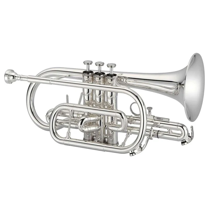 JUPITER JCR700SQ cornetta in Sib silver plated