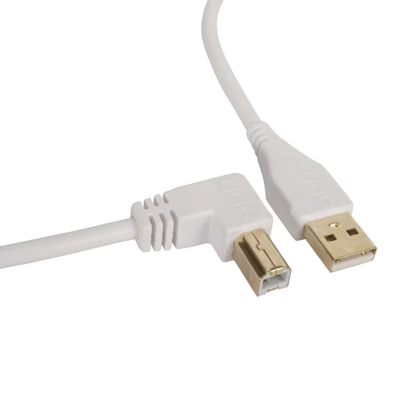 Udg u95006wh – ultimate cavo usb 2.0 a-b white angled 3m