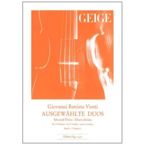 Viotti, G. B.: Ausgewählte Duos Band 1