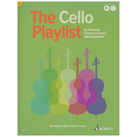 Carson Turner, B.: The Cello Playlist (+Online Audio)