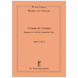Taban, P.: 15 Duette Op. 11/2