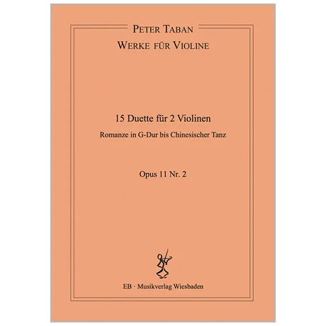 Taban, P.: 15 Duette Op. 11/2