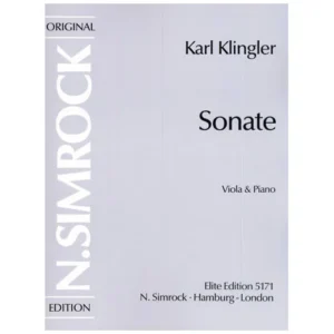 Klingler, K.: Violasonate d-Moll