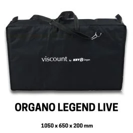 Borsa Organo Viscount per Legend Live nera con tracolla