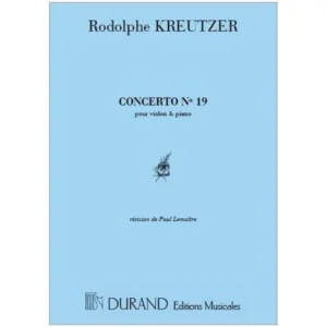 Kreutzer, R.: Violinkonzert Nr. 19 d-Moll