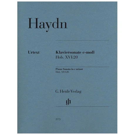 Haydn, J.: Klaviersonate c-Moll Hob. XVI: 20