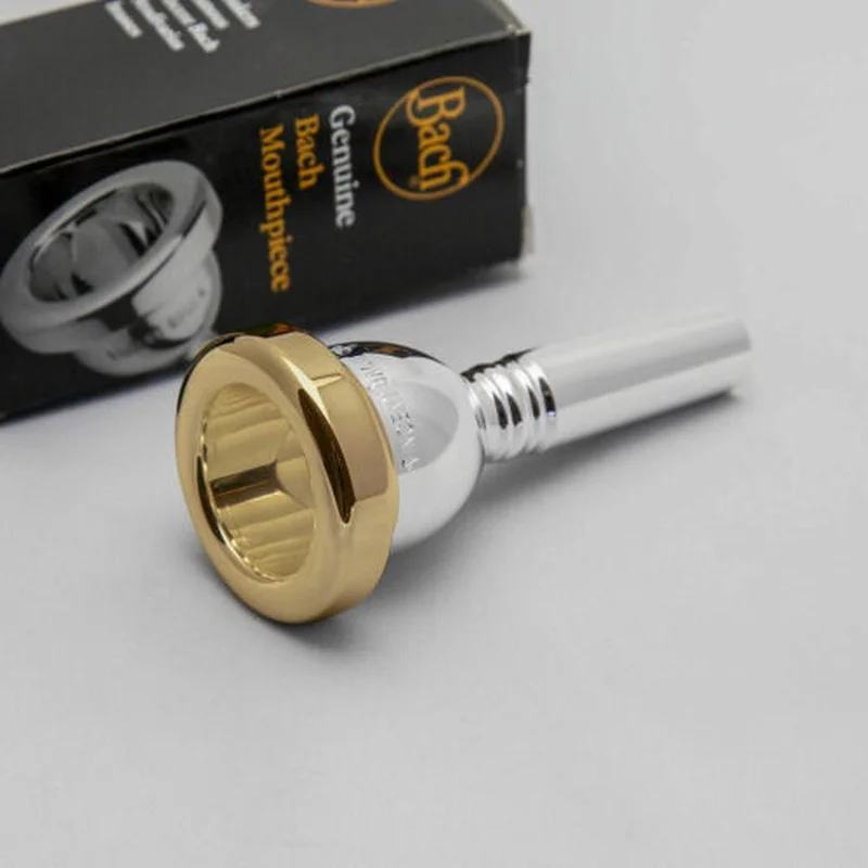 Bach 5g gold rim serie 341 bocchino per trombone penna larga