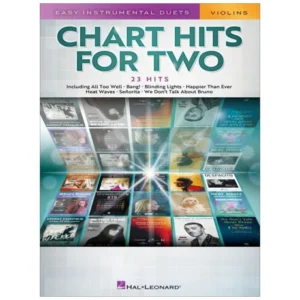 Chart Hits for Two – Violin