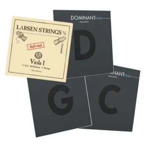LARSEN A + DOMINANT PRO viola strings D-G-C by Thomastik-Infeld