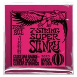 Ernie Ball 2623 – 7-string super slinky 009-052