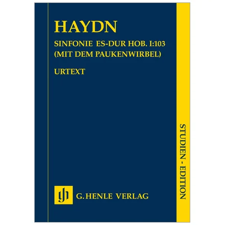 Haydn, J.: Sinfonie Hob I:103 Es-Dur – Mit dem Paukenwirbel