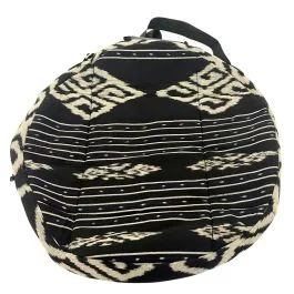 Borsa Tamburo a cornice 50cm Terre’ dark