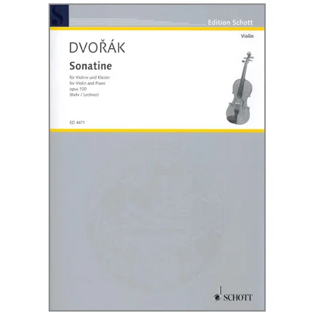 Dvořák, A.: Violinsonatine Op. 100 G-Dur