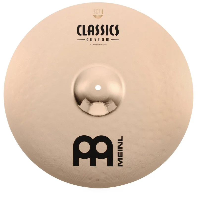 MEINL CC16MC-B 16″ Classics Custom Medium Crash