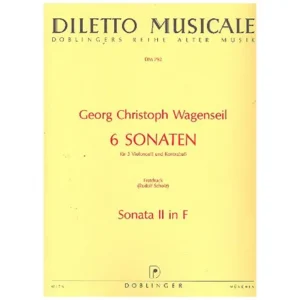 Wagenseil, G. C.: 6 Sonaten Band 2 Nr. 2 F-Dur