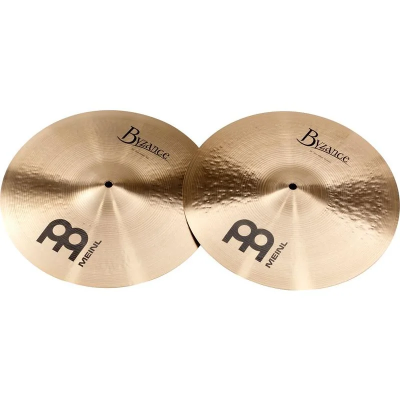 MEINL B14MH-B 14″ Byzance Brilliant Medium Hihat