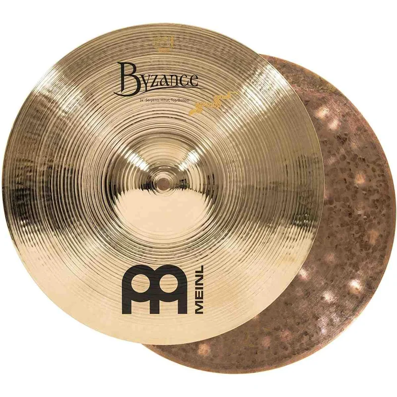 MEINL B14SH-B 14″ Byzance Brilliant Serpents Hihat
